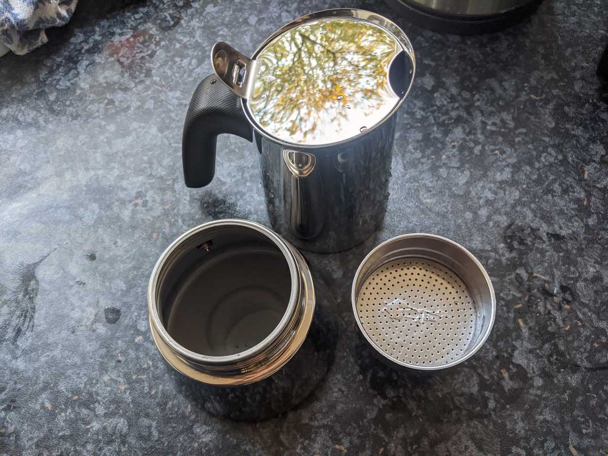 Bialetti Venus 6 cups - stainless steel moka pot