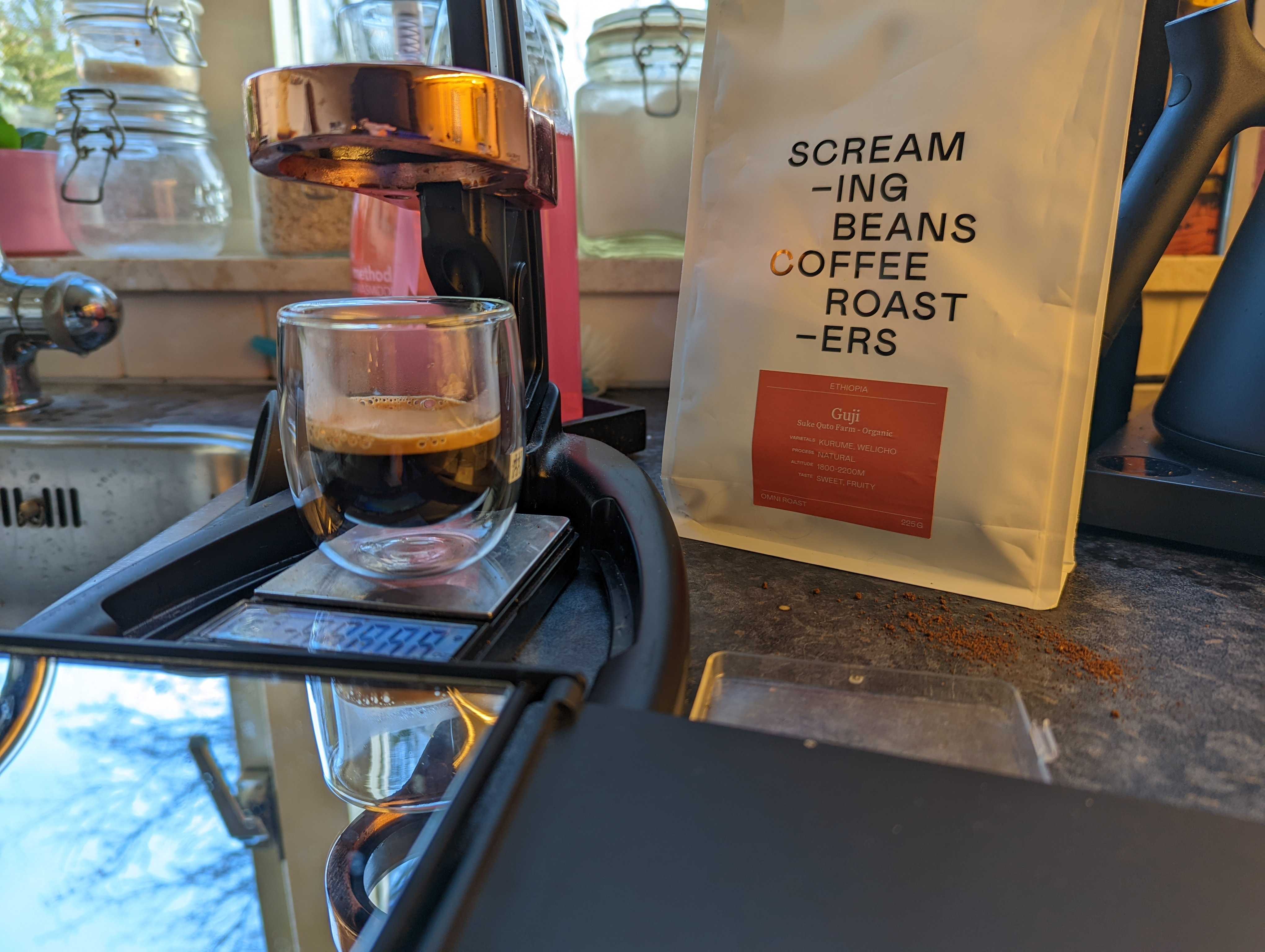 Screaming Beans Guji Ethiopia 2021 Snoffeecob