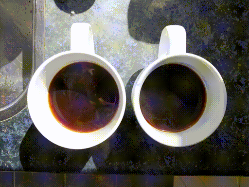 double blind coffee gif